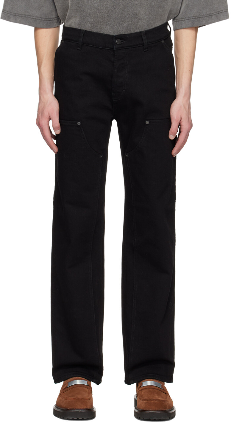 

Черные джинсы со вставками Filippa K