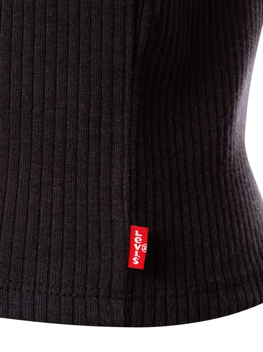 Вязаный кардиган LEVI'S черного цвета — фото 3