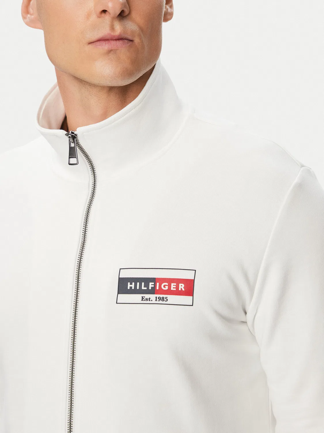 Мужская толстовка стандартного кроя Brand Love Tommy Hilfiger, белый — фото 4