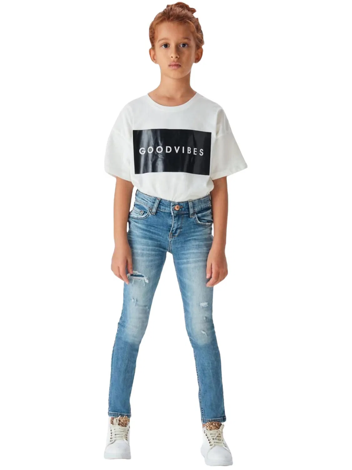 Джинсы LTB Jeans синего цвета — фото 2