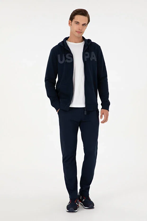 Мужские спортивные брюки с принтом U.S. Polo Assn., Navy Blue