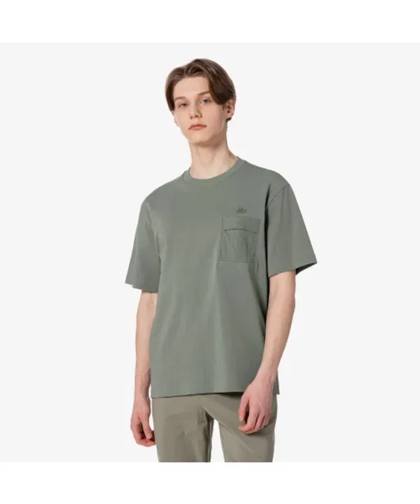 Футболка с карманом Lacoste, синий — фото 4