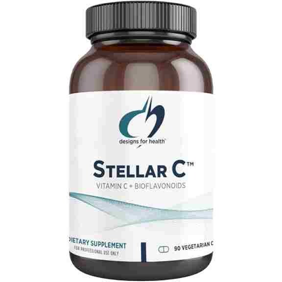 

Витамин С + Биофлавониды Designs for Health Stellar C - Vitamin C + Bioflavonoid, 90 капсул