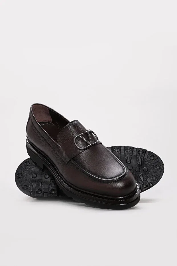 Детские туфли для девочек кожаные Fast Step, Brown — фото 3