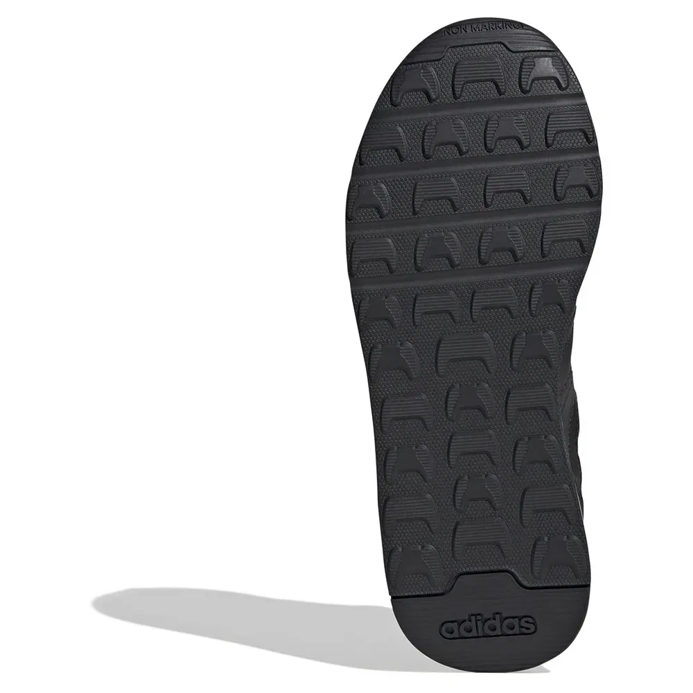 Детские кроссовки для девочек с липучками Tensaur Switch Adidas, Black — фото 2