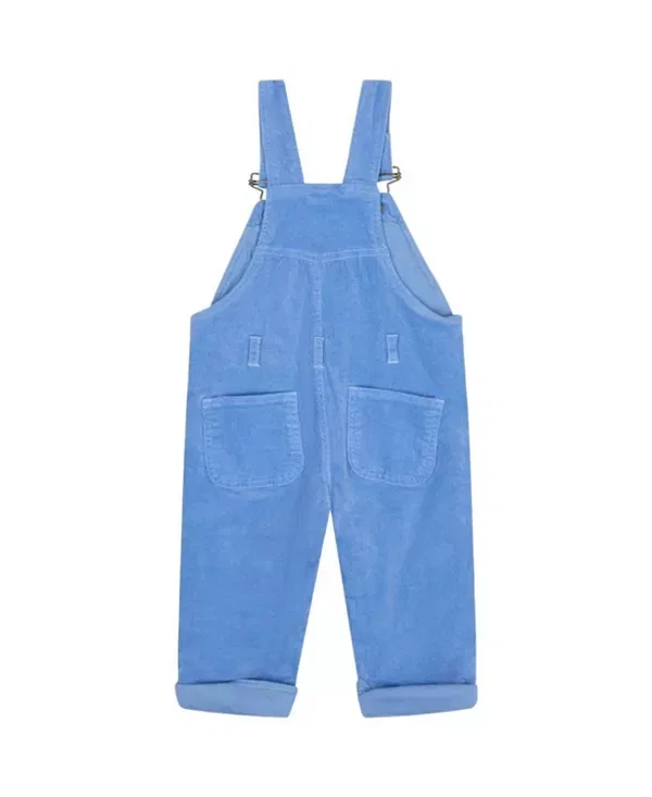 Детский комбинезон с длинным рукавом Dotty Dungarees, Forget-Me-Not Blue — фото 2