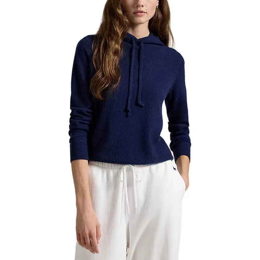 Женский кашемировый свитер Polo Ralph Lauren, Marine Blue — фото 4
