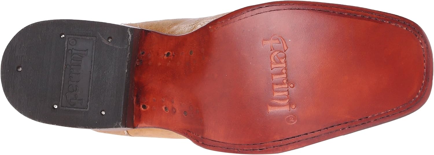 Мужские вестерн-бутсы Ferrini с верхом из ящерицы Ferrini Italia, черный — фото 4