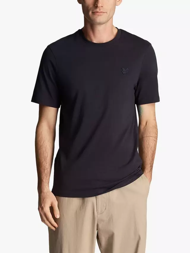 

Футболка Lyle & Scott Tonal Logo Short Sleeve, цвет z271/dark navy