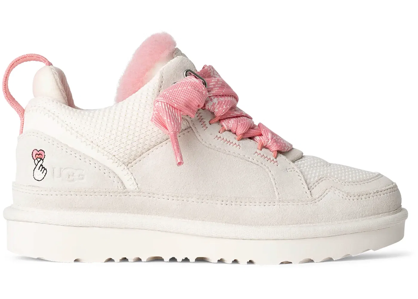 Детские ботинки с принтом UGG Lowmel Love '25 UGG, Jasmine Tropical Pink
