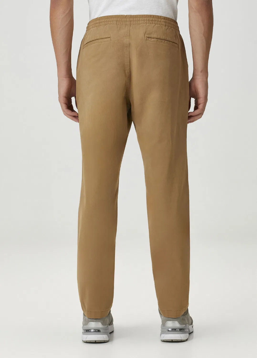 Брюки Classic Fit Stretch Twill Polo Ralph Lauren, Haki-Bej — фото 3