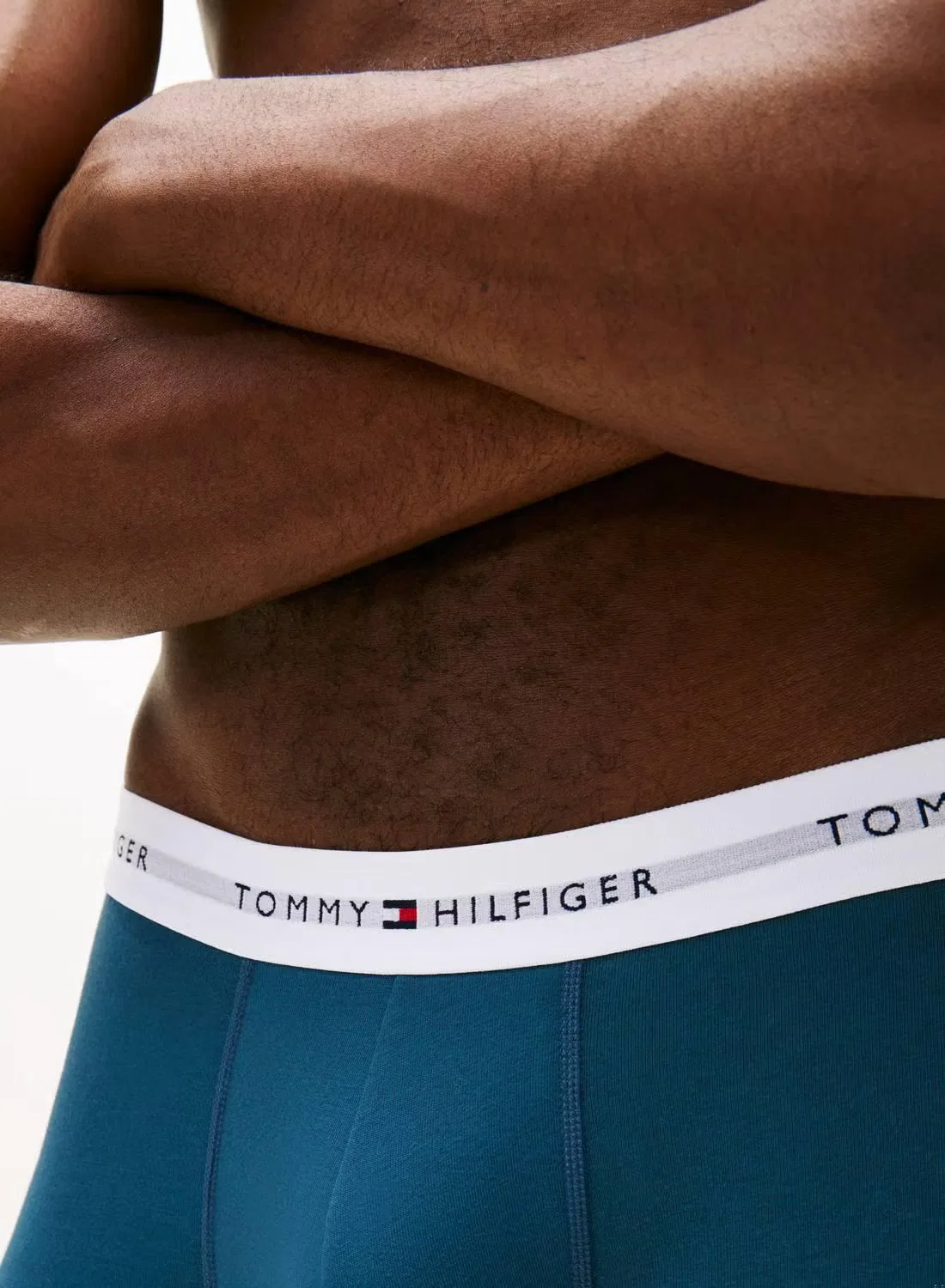 Трусы-боксеры с влагоотводящими свойствами, комплект из 3 штук Tommy Hilfiger, черный — фото 4
