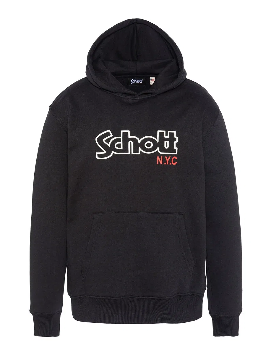 Толстовка Schott NYC черного цвета