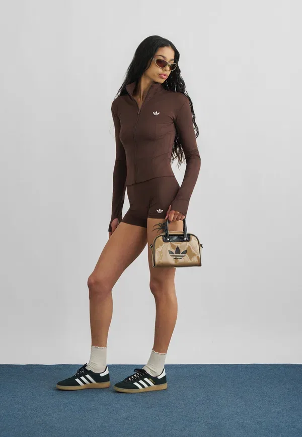 Шорты Adidas Originals, кофейный — фото 2