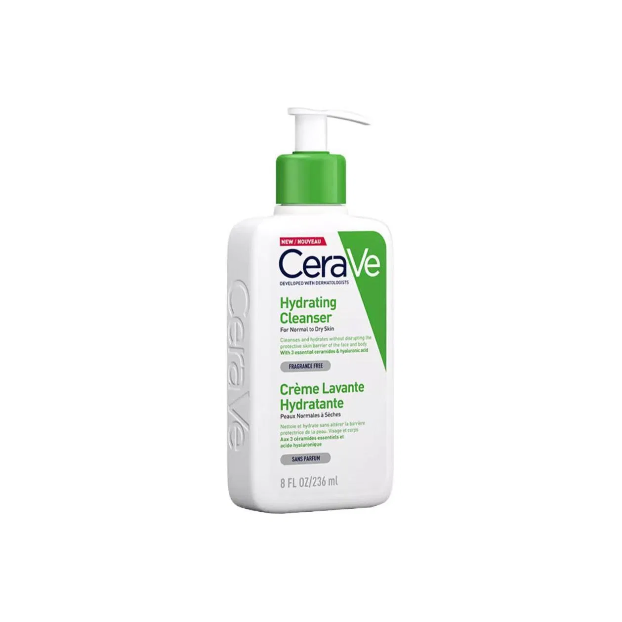 Очищающее средство для лица CeraVe, 236 мл