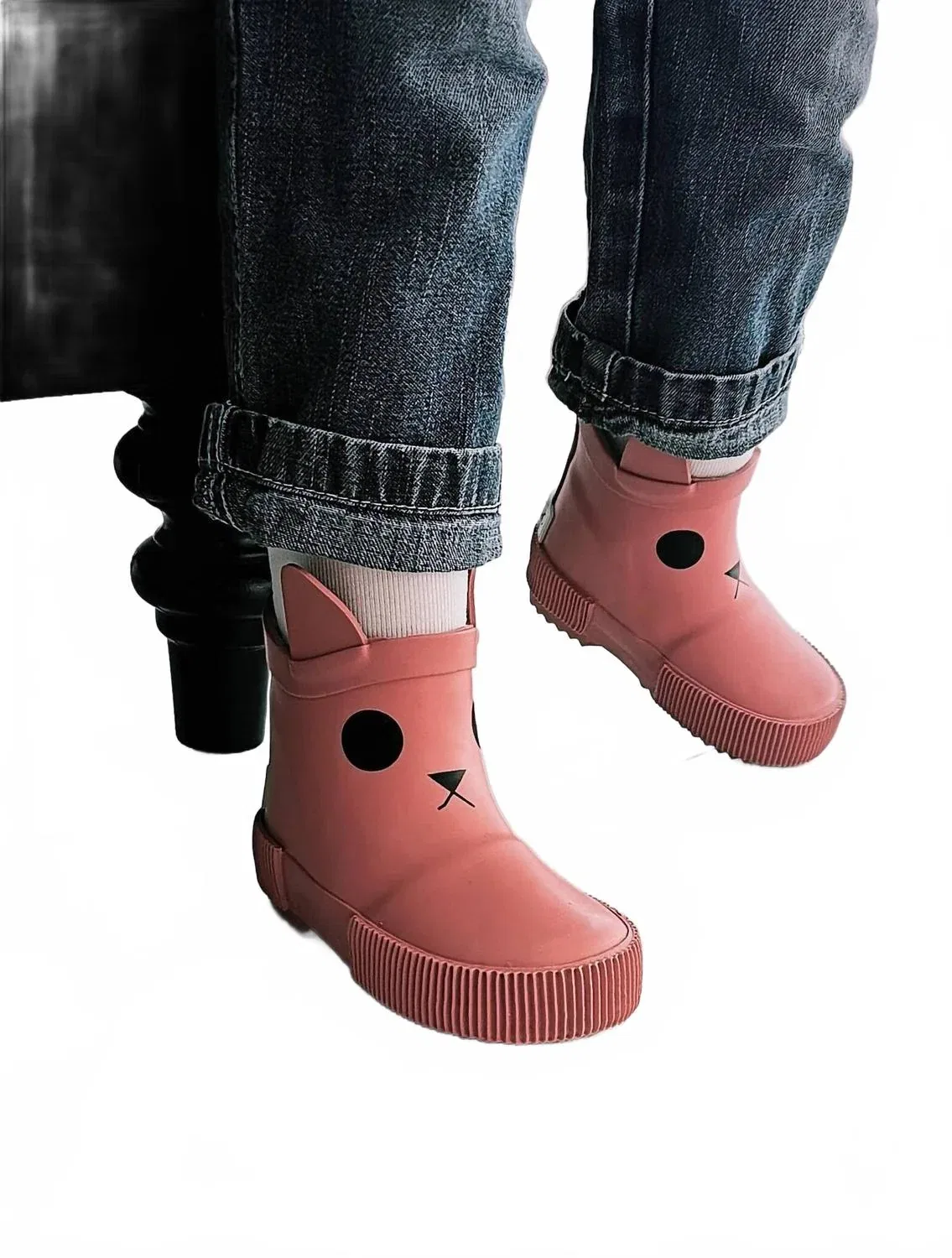 Детские сапоги для девочек с принтом Kerran Boots Boxbo, розовый — фото 3