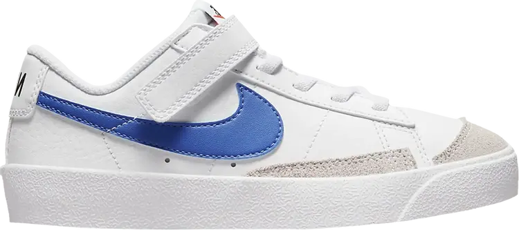 

Кроссовки Nike Blazer Low '77 PS 'White Chlorophyll Medium Blue', белый