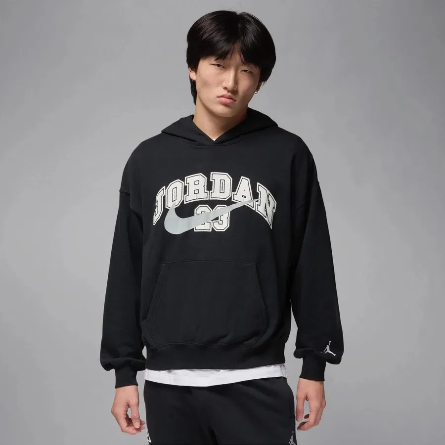 Худи Nike Jordan MVP Fleece PO Hoodie, Черный