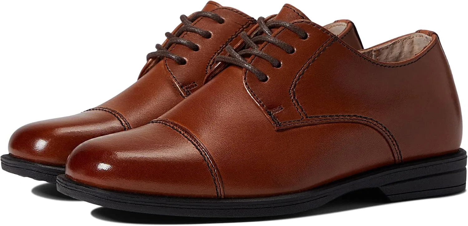 Детские туфли оксфорды с мыском Regan Jr. Florsheim, Cognac — фото 2