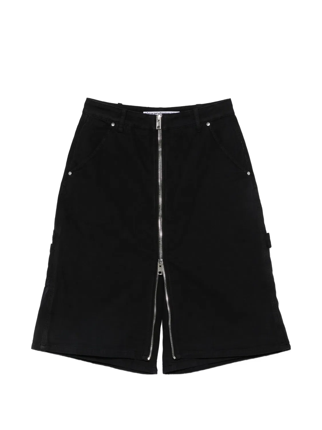 Шорты карго черные Alexander Wang, черный