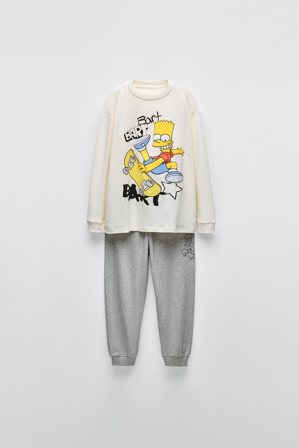 

Возраст 6-14 лет/пижама bart the simpsons matt groening ZARA, экрю