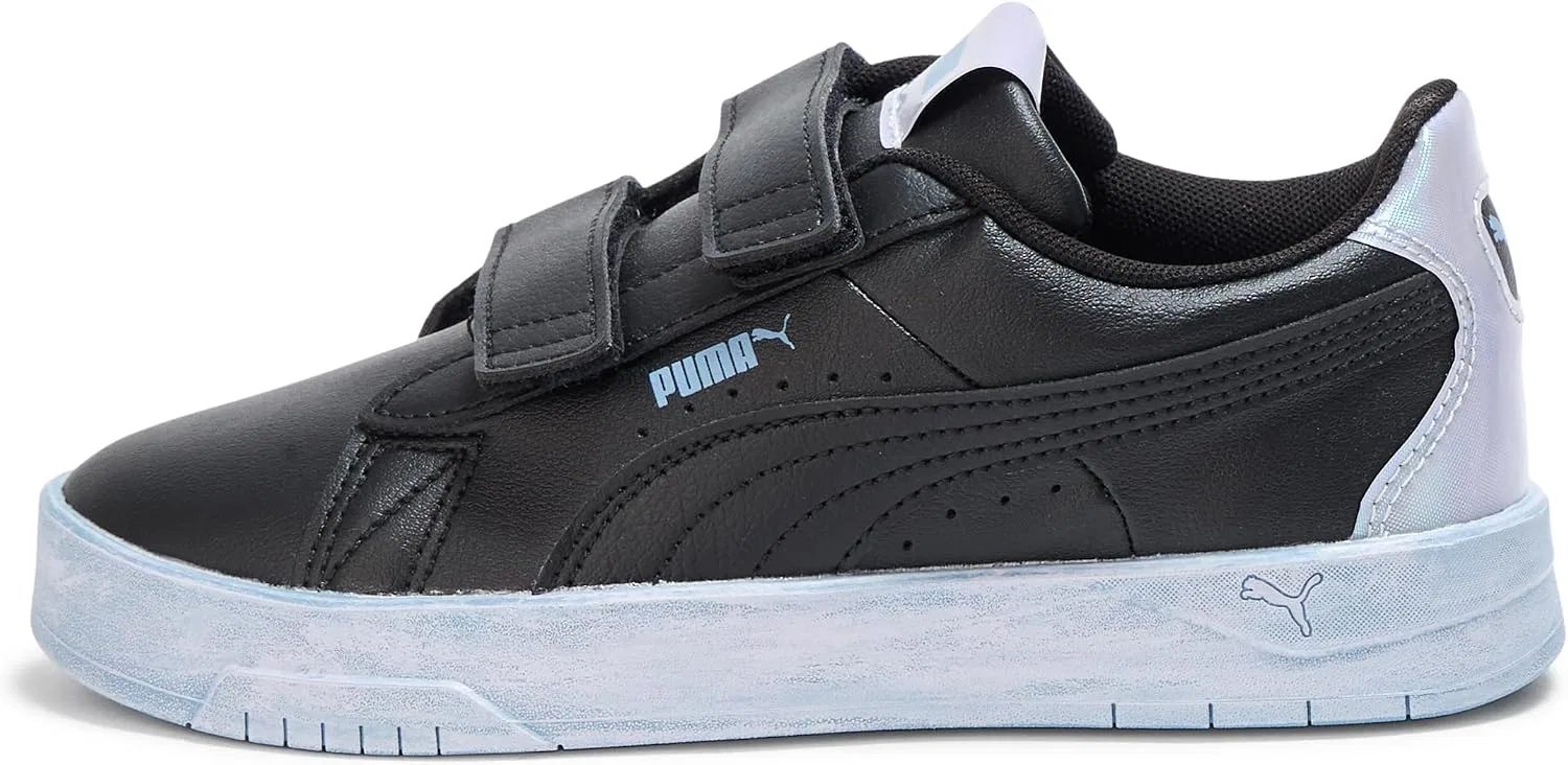 Детские кроссовки Jada Classic Space Belle V Ps PUMA, Puma Black-Lilac Crush-Cool Blue — фото 2