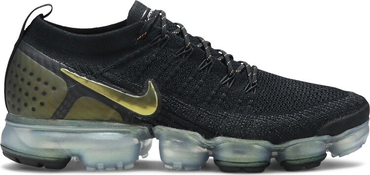 

Кроссовки Nike Air VaporMax Flyknit 2 'Black Gold', золотой, Желтый;черный, Кроссовки Nike Air VaporMax Flyknit 2 'Black Gold', золотой