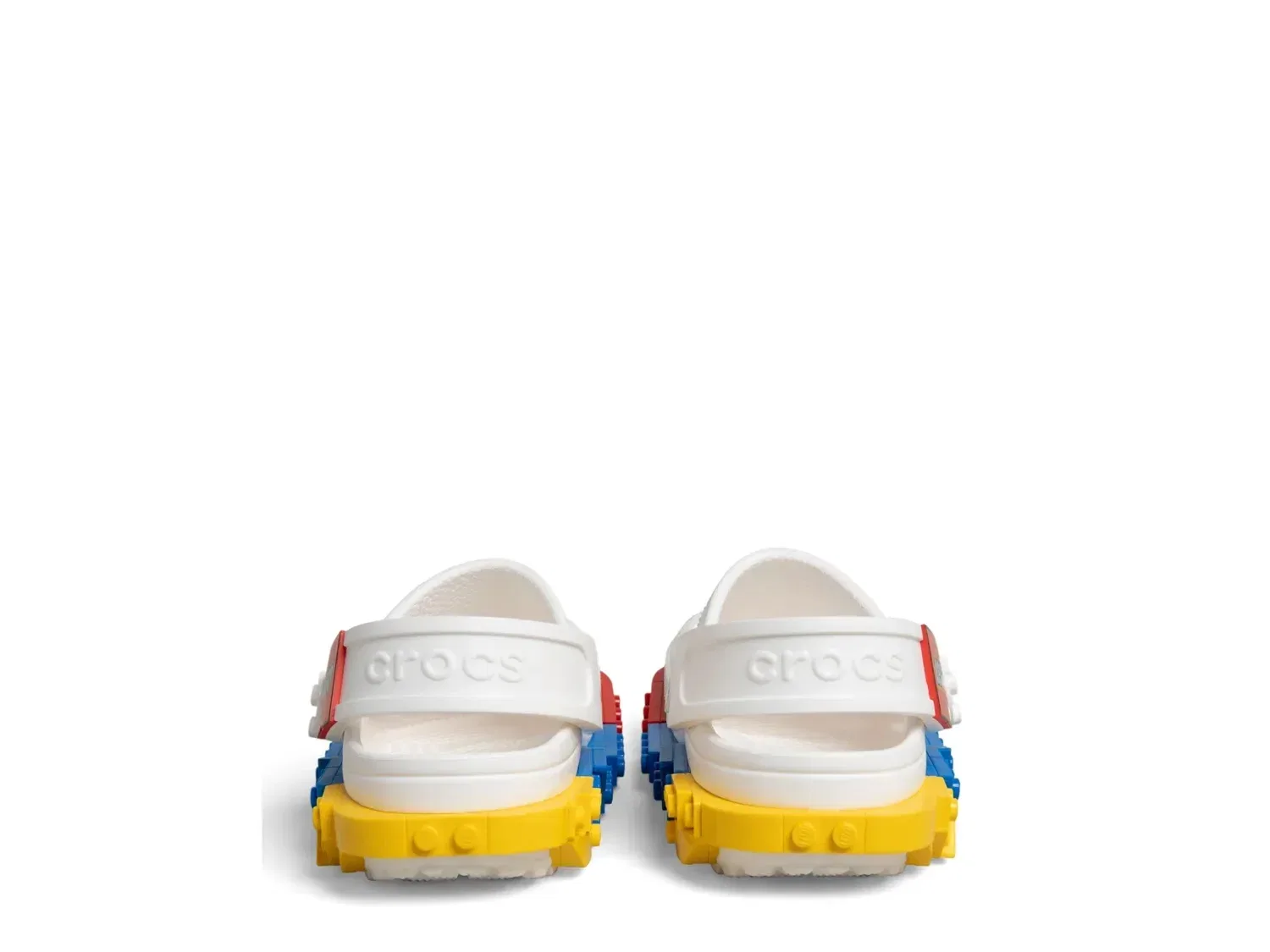 Клоги Crocs x LEGO 4LW, белые — фото 3