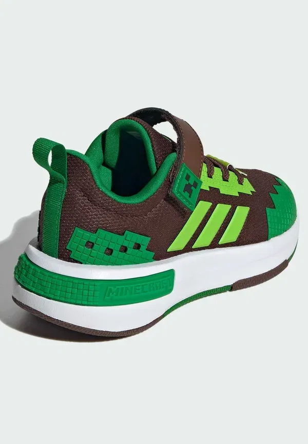 Детские туфельки Adidas Sportswear, белый/зеленый/коричневый — фото 4