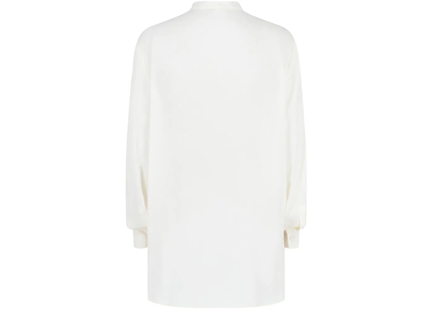 Женская блуза из шифона Blouse Alexander McQueen, Soft White — фото 2