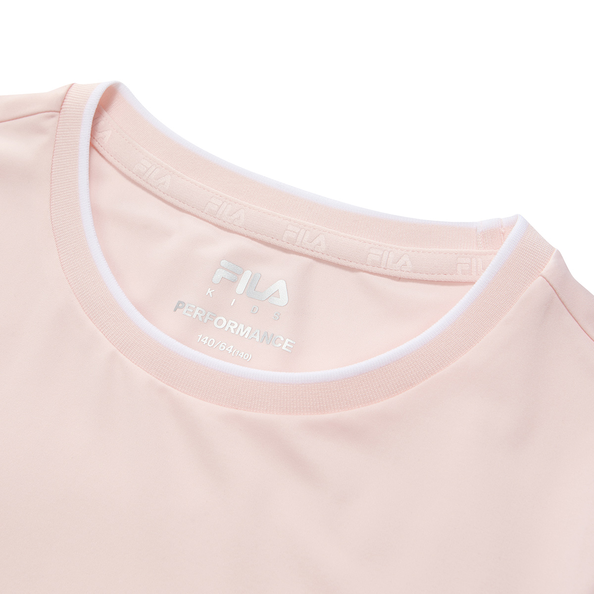 Футболка для младших школьников FILA KIDS, розовый — фото 4