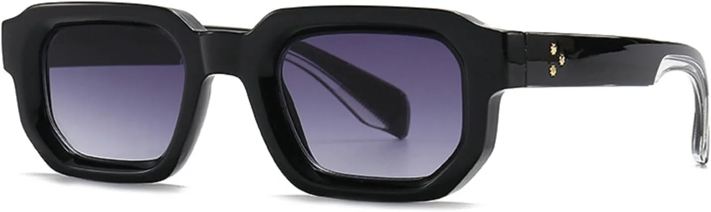 

Квадратные солнцезащитные очки для женщин и мужчин, модные квадратные солнцезащитные очки в толстой оправе, простые квадратные солнцезащитные очки mincl, Gray