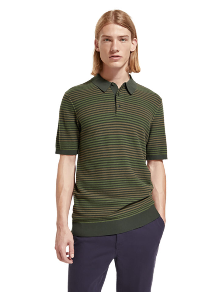

Поло Scotch & Soda, темно-зеленый