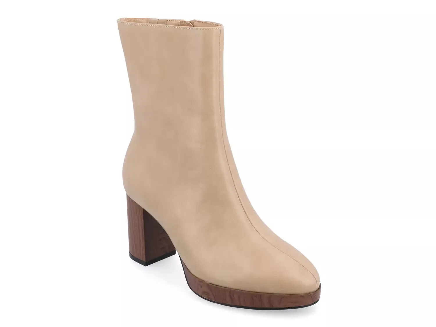 Платформенные Сапоги Journee, Beige