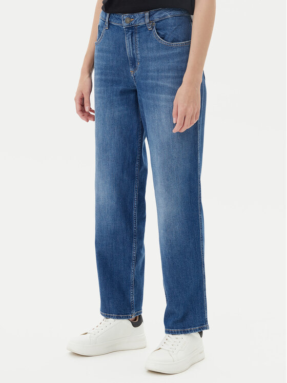 

Джинсы бойфренда W5YA0I D0021 Guess Jeans, синий