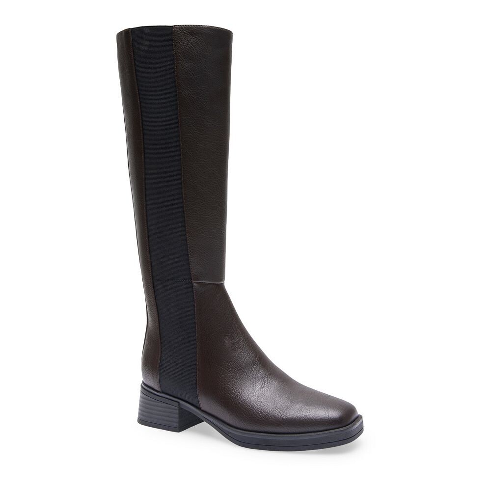Женские сапоги до колена Aerosoles Daria для верховой езды, цвет Java Grainy Faux Leath
