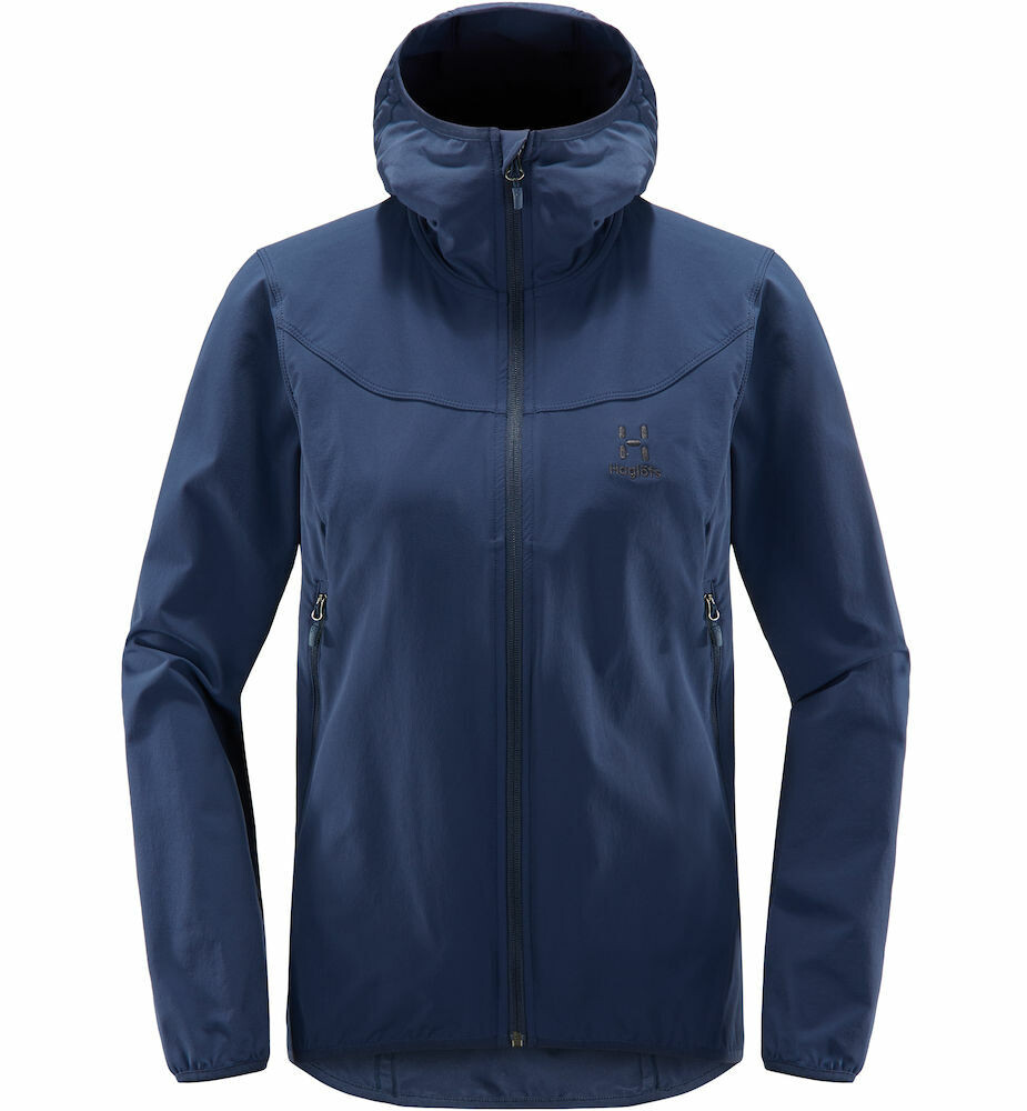 

Куртка софтшелл Haglöfs Natrix Hood, цвет Tarn blue