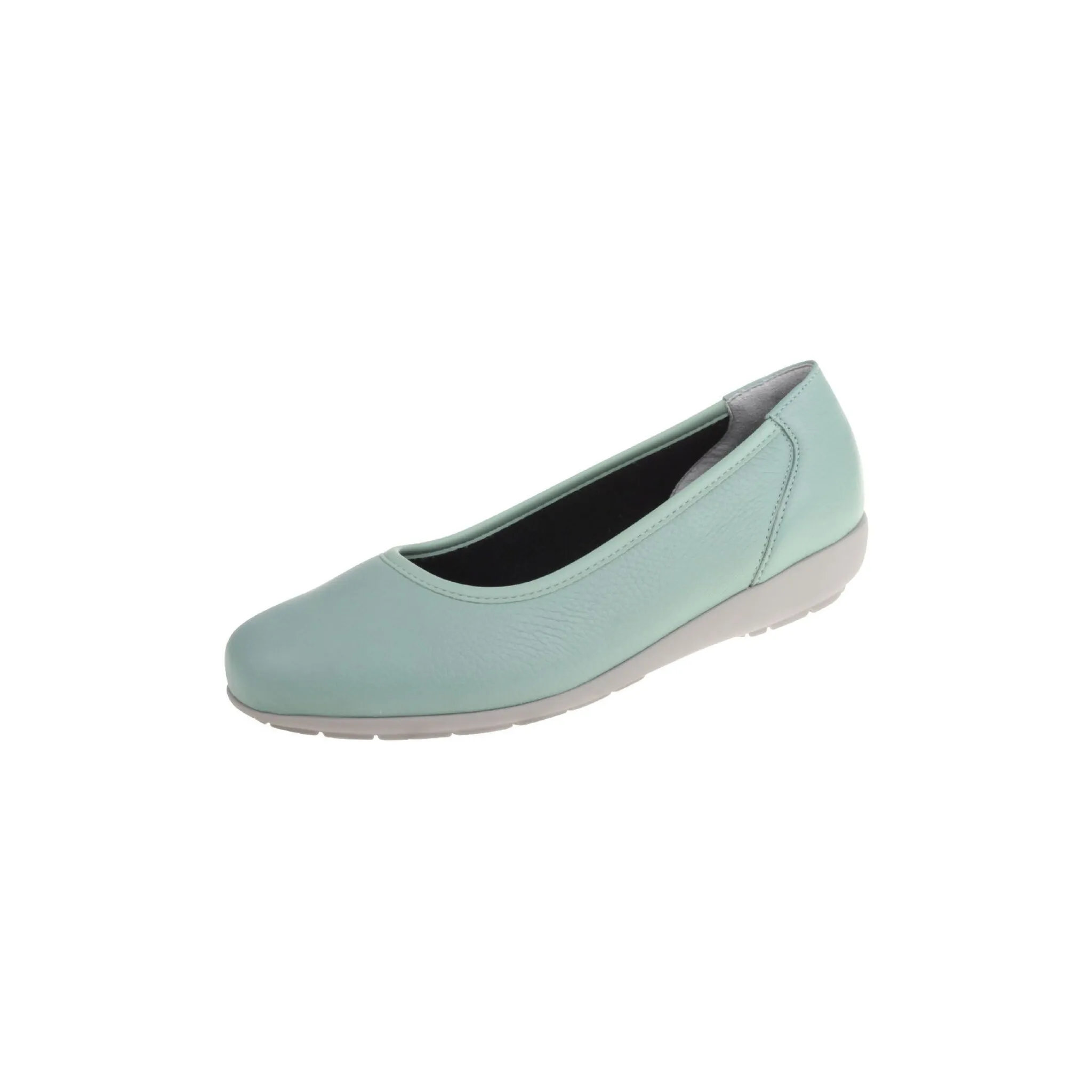 Балетки Natural Feet "Johanna", комфортной ширины, зеленый