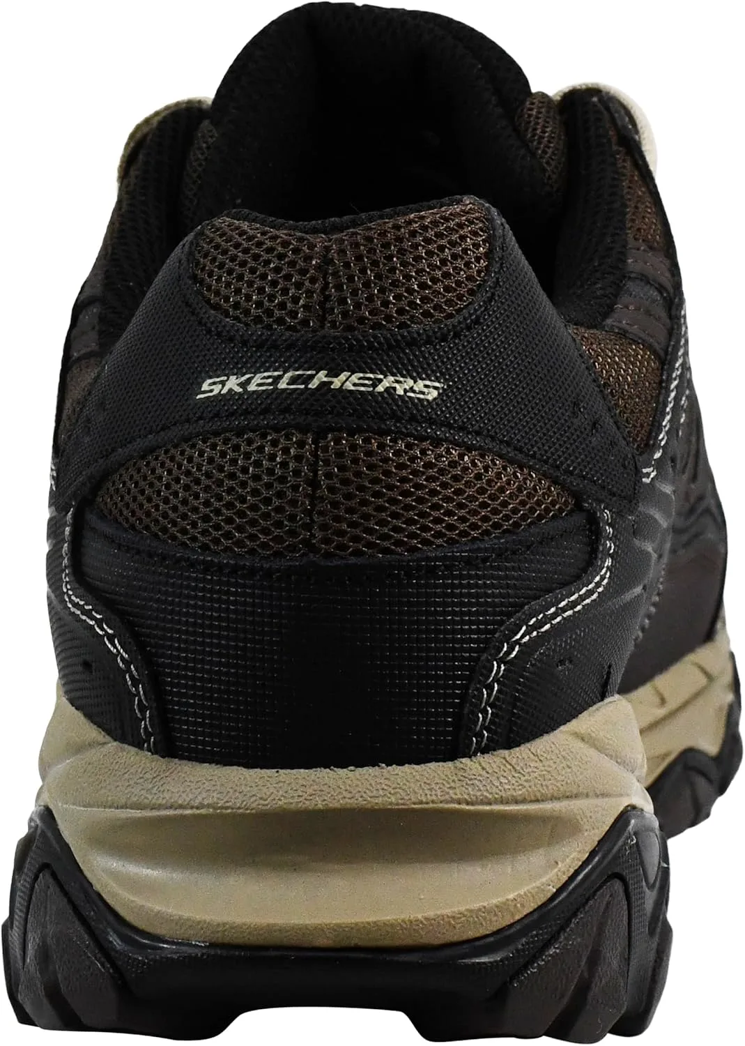 Мужские кроссовки Skechers Sport Afterburn Memory Foam Lace, коричневый — фото 4