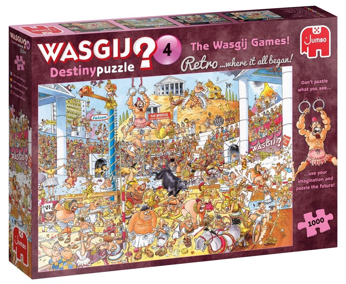 

Пазл Джамбо Васгидж, Олимпийские игры, 1000 шт. Jumbo