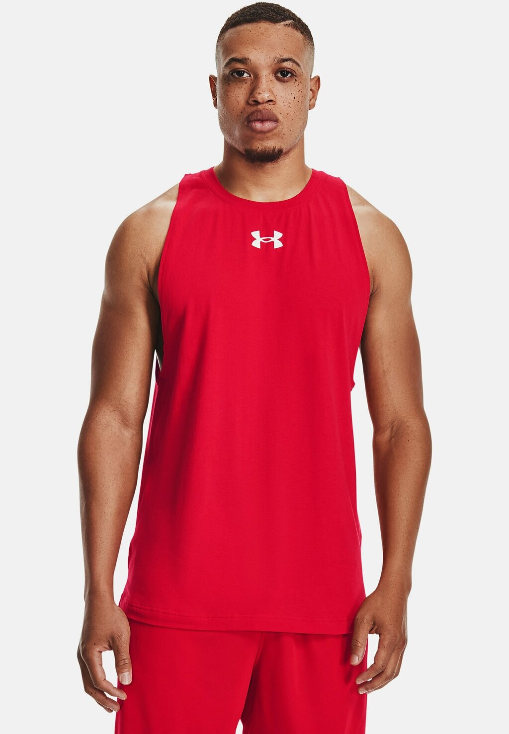 

Майка Under Armour BASELINE TANK, цвет Red