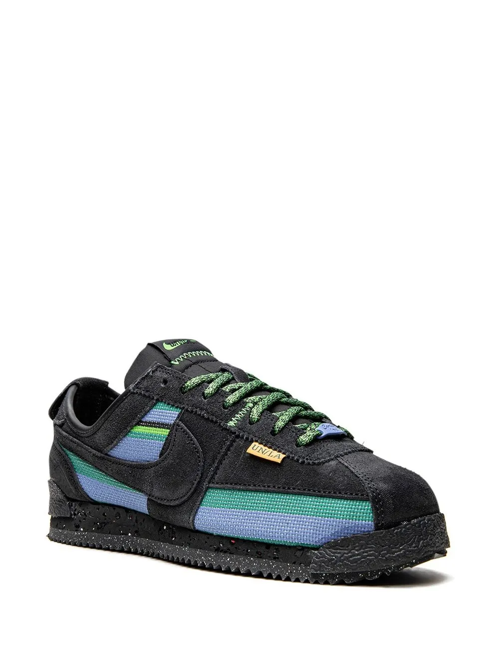 Кроссовки Black/Blue из коллаборации с Union Cortez Nike, черный — фото 2