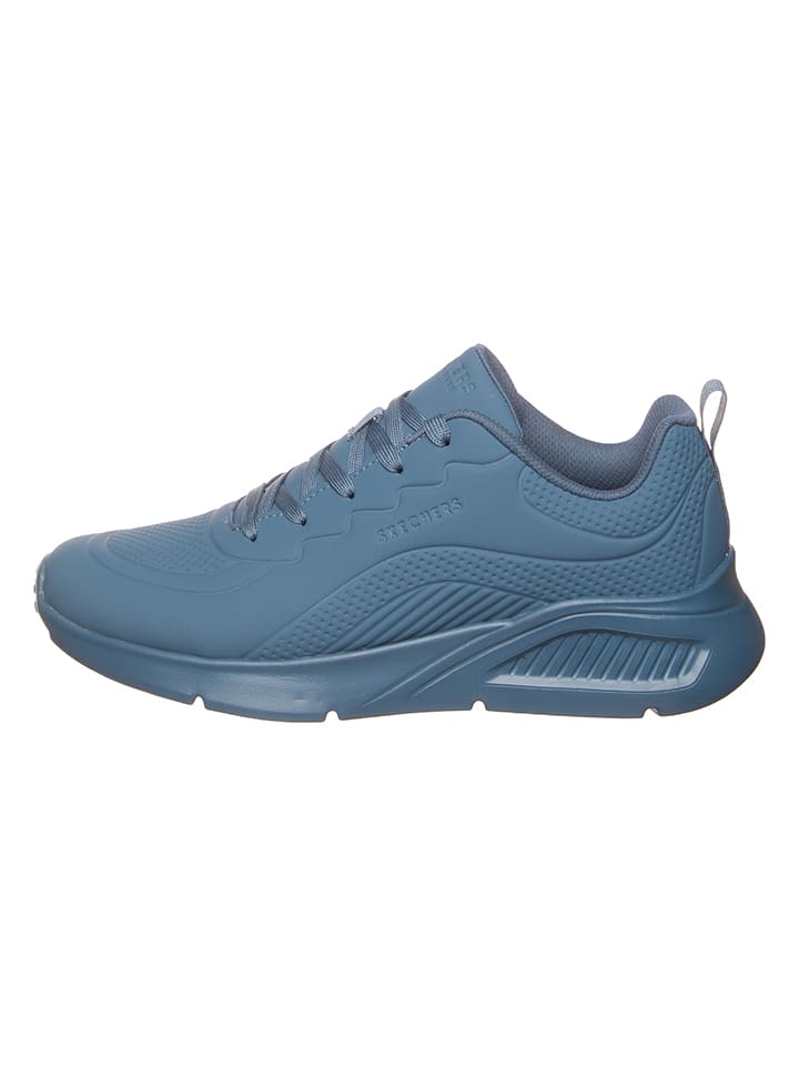 

Кроссовки на шнуровке Skechers Sneakers Uno Lite - Lighter One, светло-синий