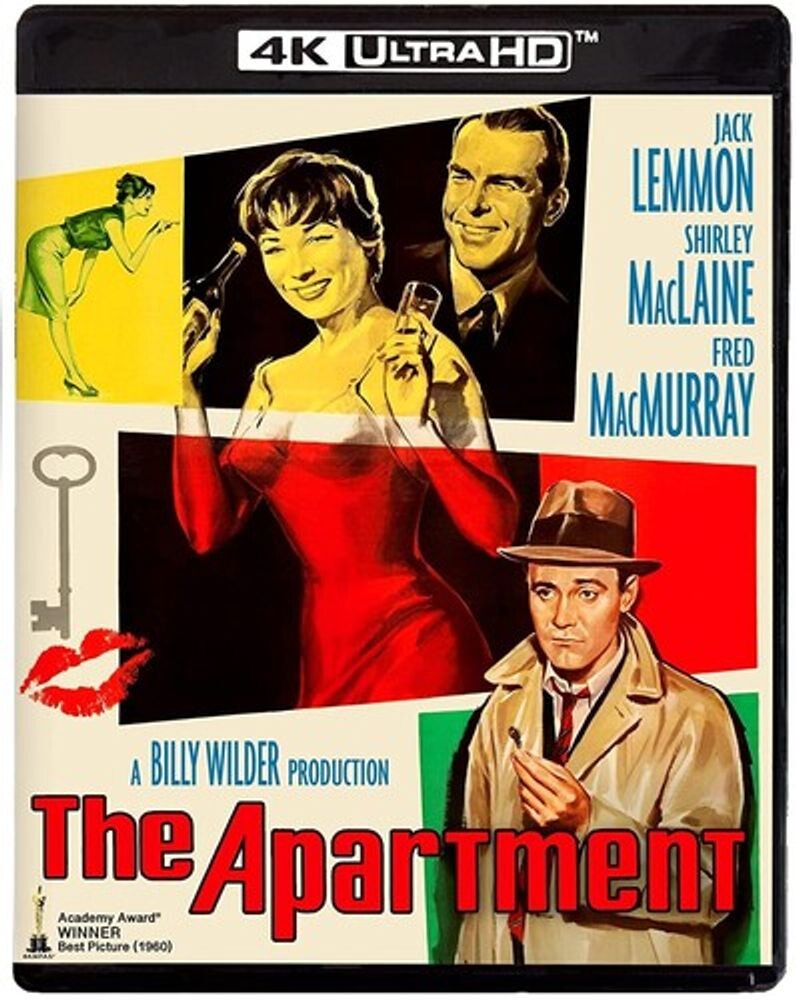 

Диск 4K UHD The Apartment [1960]