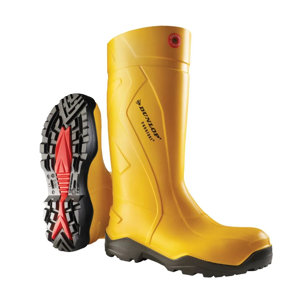 Защитные ботинки Dunlop Unisex Adults C762241 S5 Purofort+ желтого цвета, размер: 15/16 UK