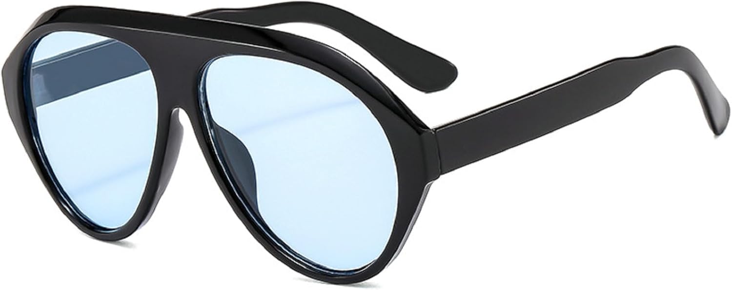 

Модные овальные солнцезащитные очки-пилот класса люкс 2024 года для женщин и мужчин, ретро-очки с увеличенной оправой, трендовые оттенки, защита от УФ-излучения UV400 mincl, C1