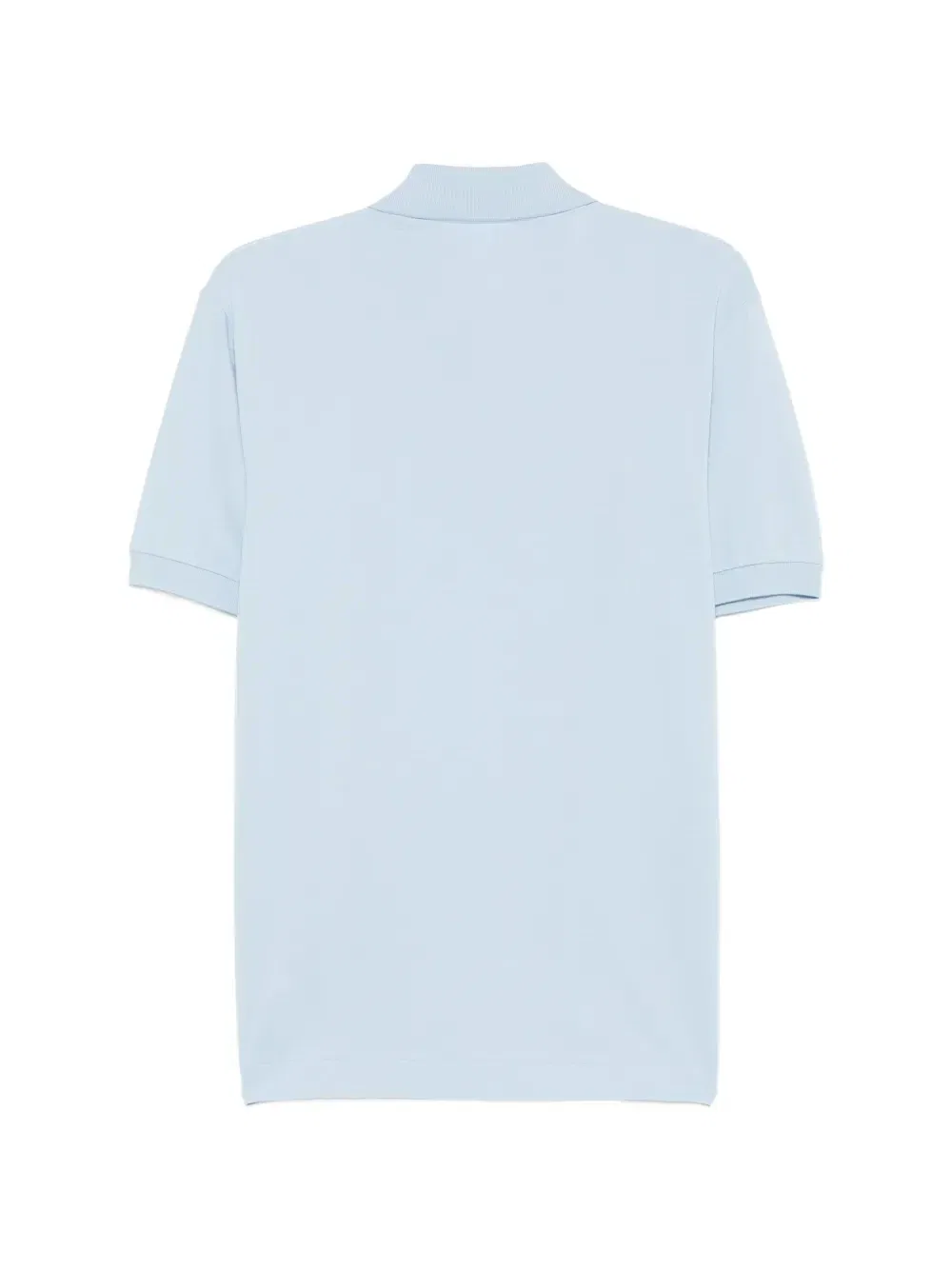Рубашка-поло из фактурной ткани пике с нашивкой-логотипом Lacoste, синий — фото 2