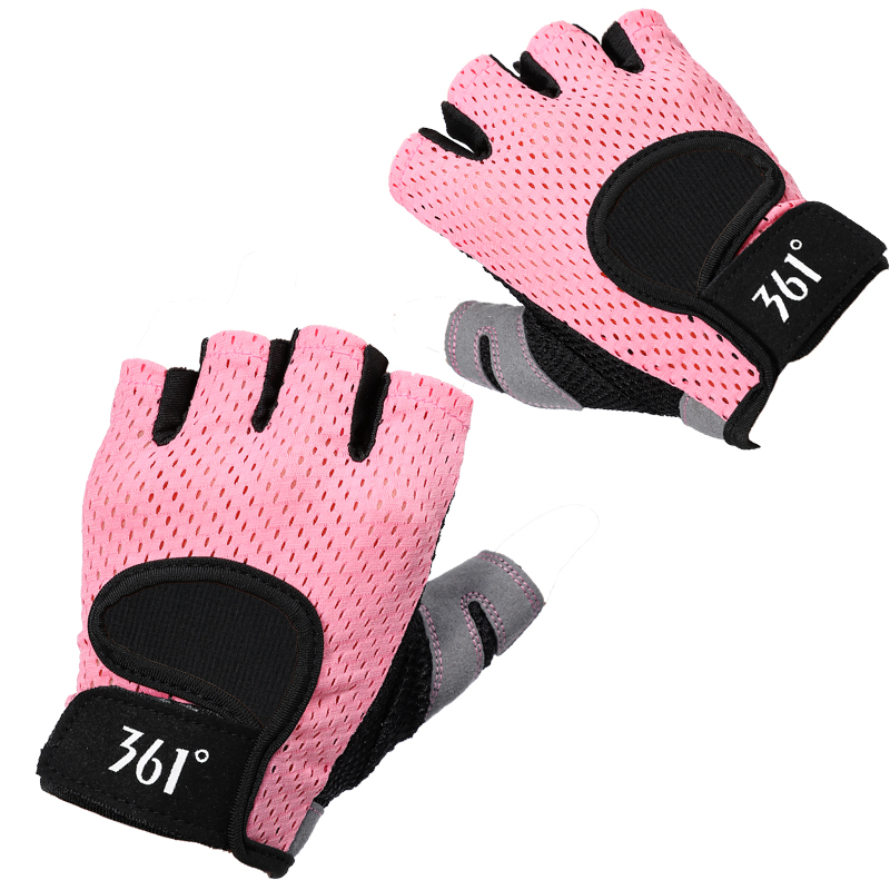 

Фитнес-перчатки из полиэстера и PU Unisex 361°, розовый