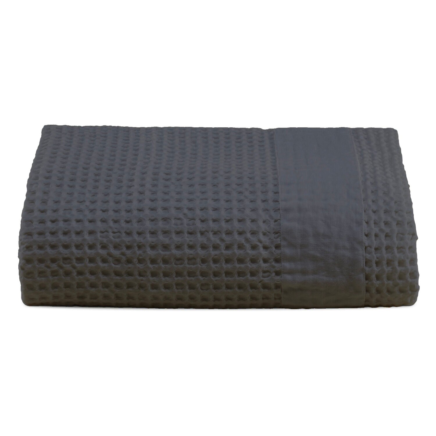 

Полотенце StoneWashed Honeycomb с льняной каймой - Jaspy Lisola Stone, гризайль