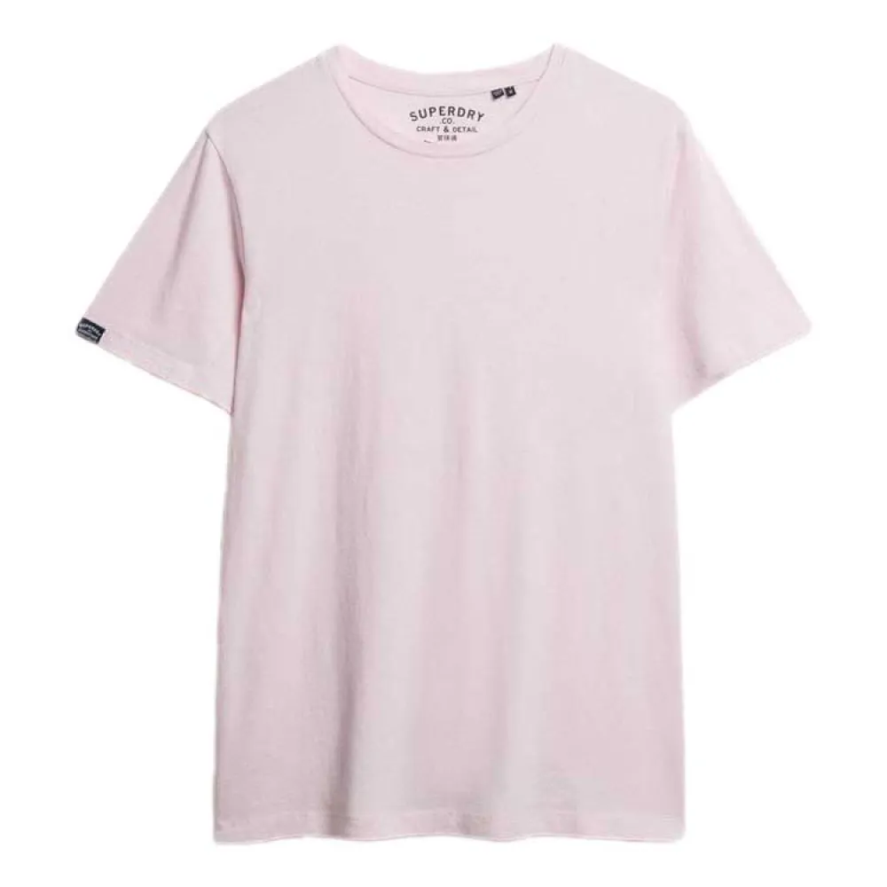 

Футболка с коротким рукавом Superdry Classic Essential, розовый
